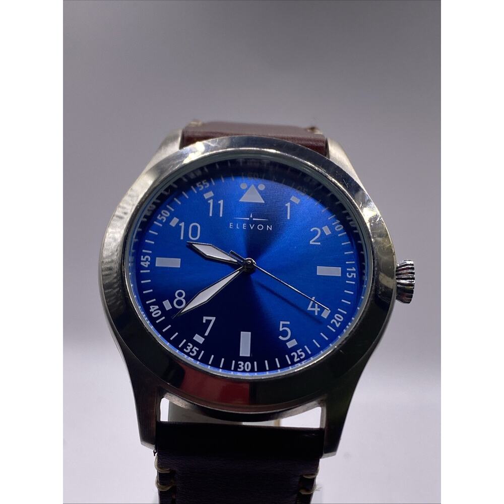 ELEVON Quartz Analog Watch Water Resistant 30m Japan Movement....NEW BATTERY